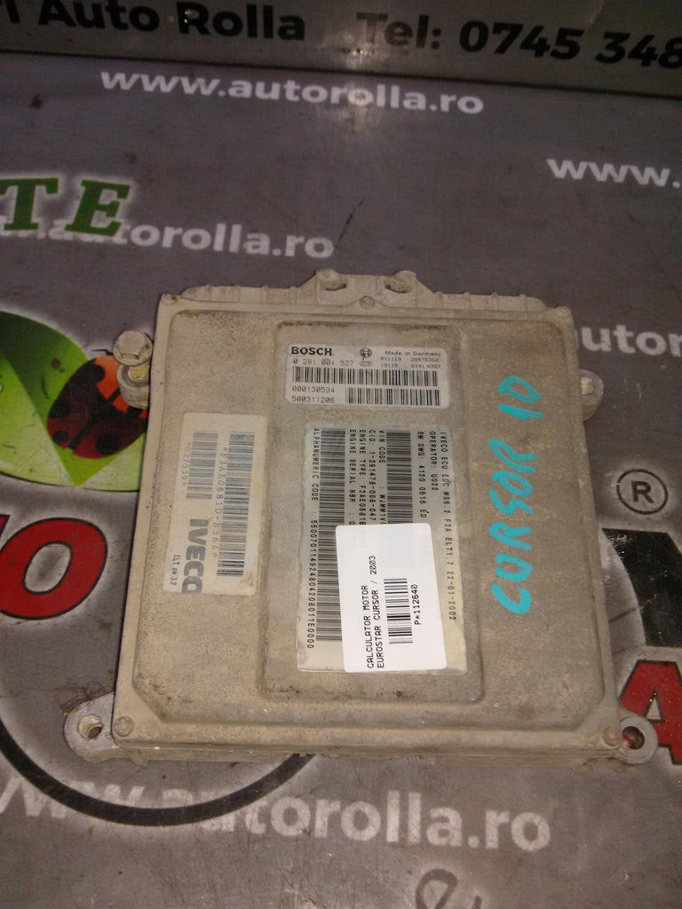 calculator motor Iveco Eurostar Cursor, an 2003