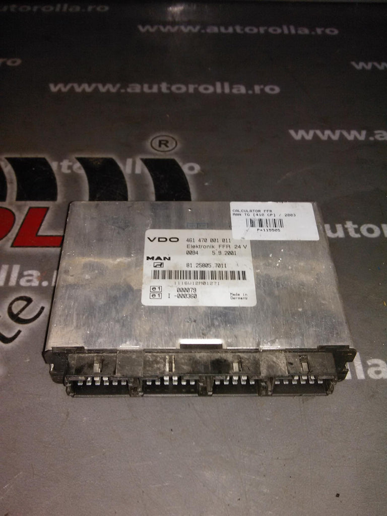 calculator ffr MAN TG 410cp, an 2003