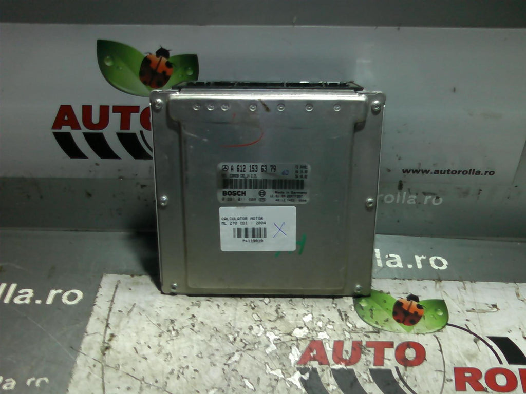 calculator motor Mercedes ML W163, an 2004