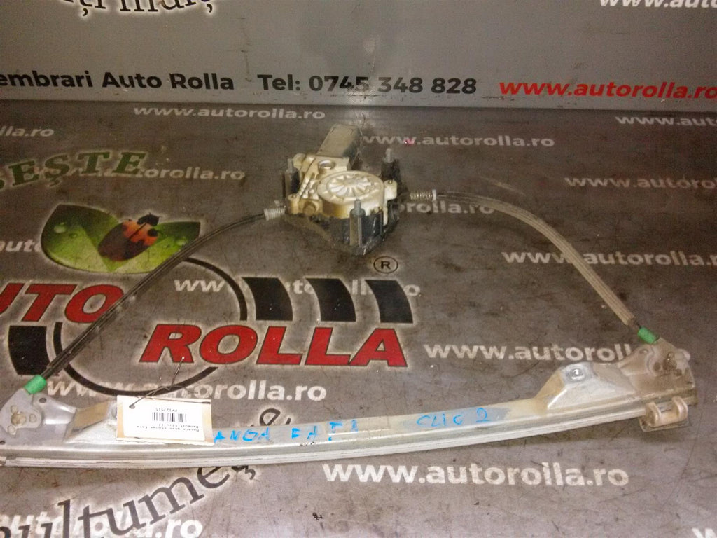 Macara geam stanga fata Renault Clio II