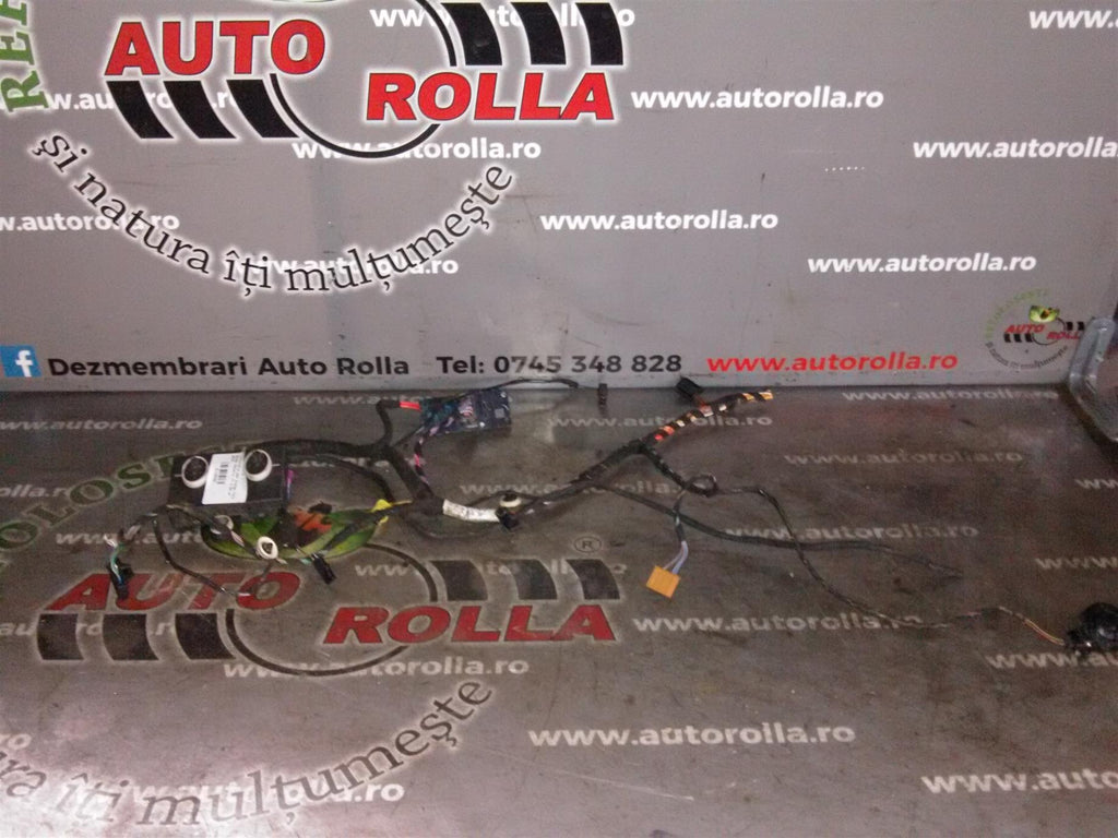 Modul control + instalatie usa stanga fata Skoda Octavia III 2.0d an 2014