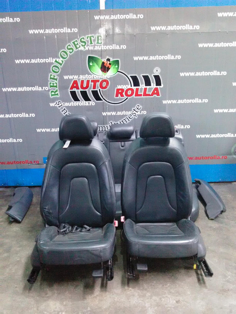 Scaune fata + banchete piele Audi A4 B8, 2.0TDI, an 2010