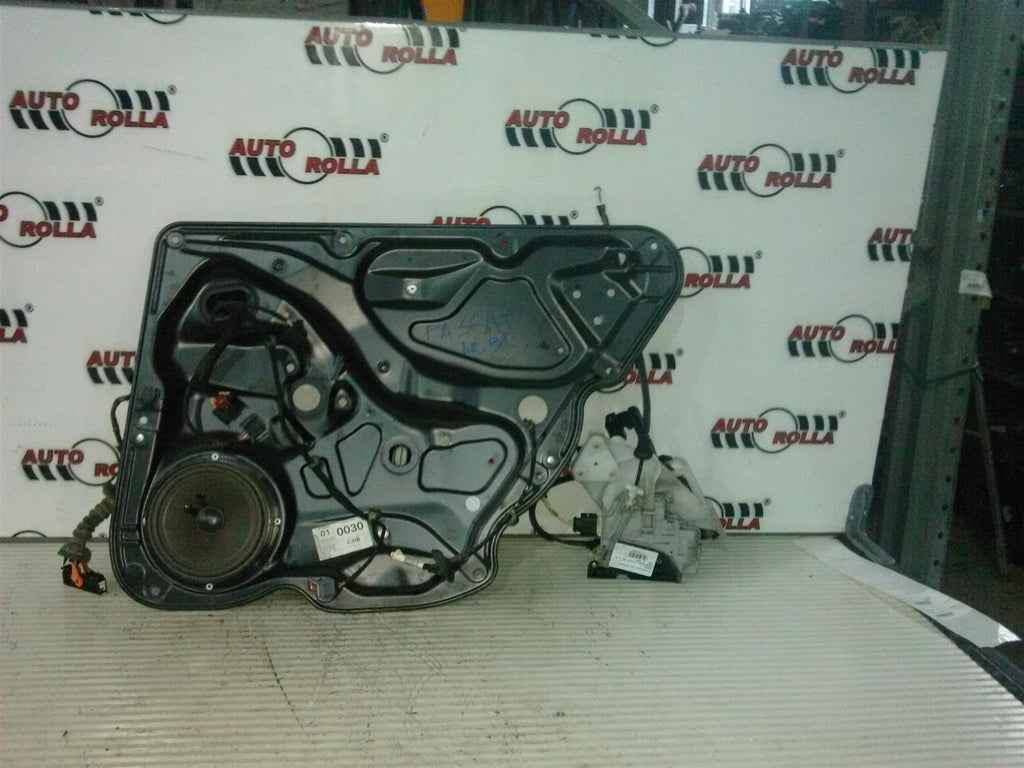 Macara geam dreapta spate + motoras Volkswagen Passat B6, 1.9 tdi, an 2007