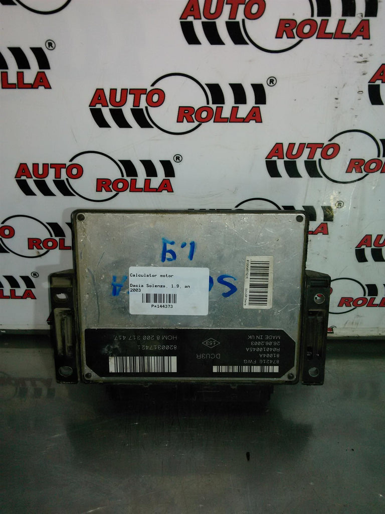 Calculator motor Dacia Solenza, 1.9, an 2003