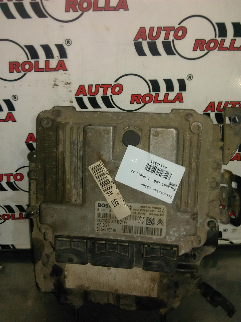 Calculator motor Peugeot 206, 1.6hdi, an 2006