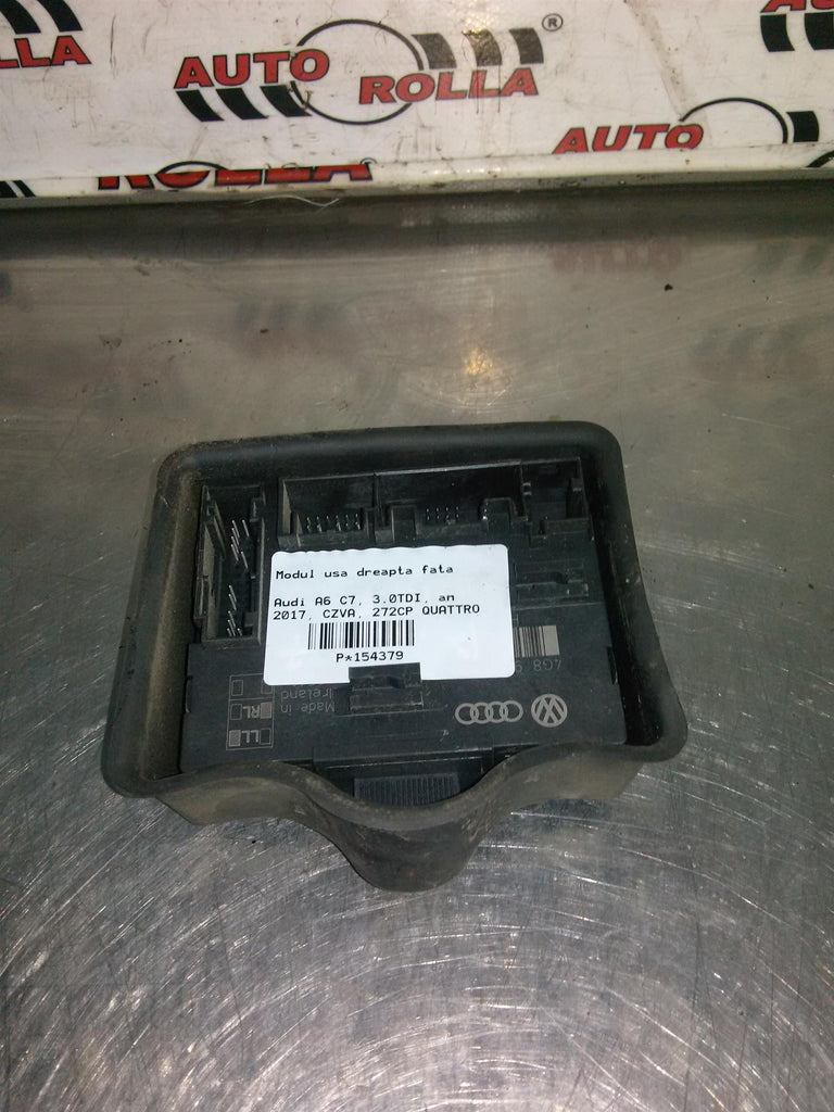 Modul usa dreapta fata Audi A6 C7, 3.0TDI, an 2017, CZVA, 272CP QUATTRO