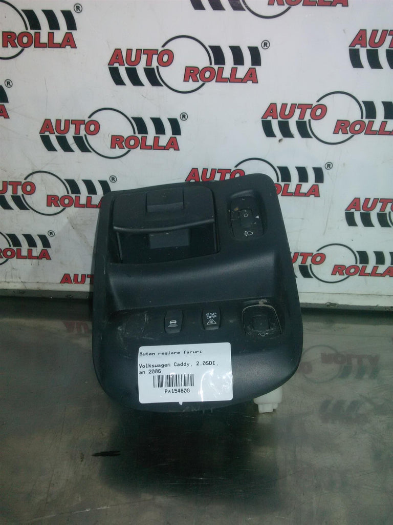 Buton reglare faruri Volkswagen Caddy, 2.0SDI, an 2006