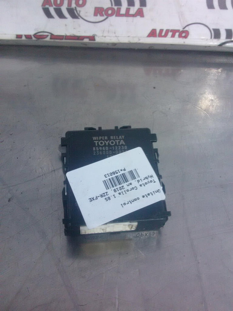 Unitate control Toyota Corolla 1.8S Hybrid, an 2019, 2ZR-FXE