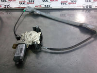 Macara +motoras dreapta fata Renault Clio Simbol, an 2009