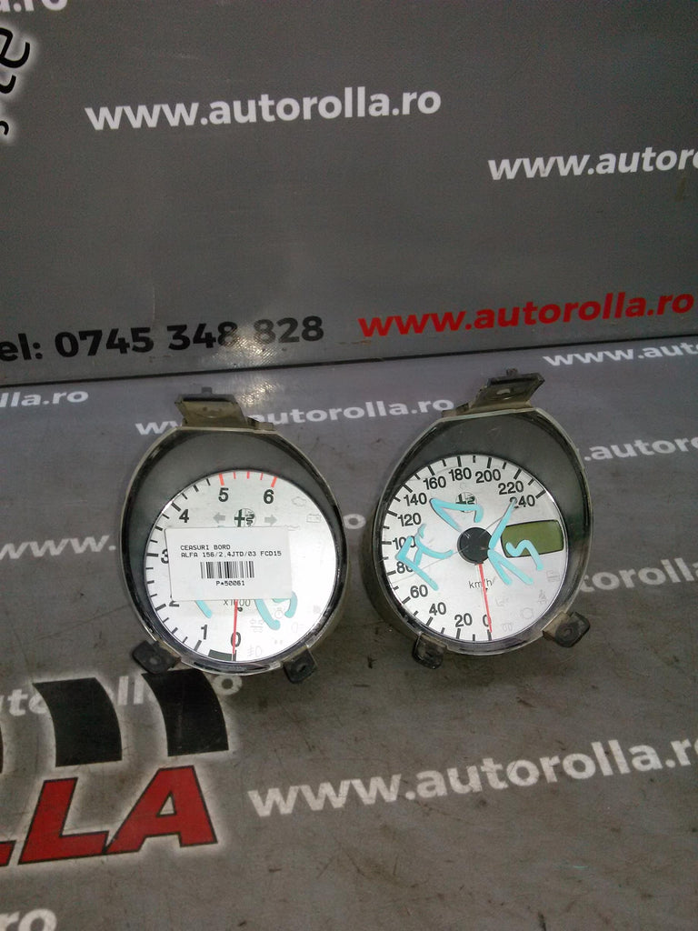 ceasuri bord Alfa Romeo 156, 2.4JTD, an 2003