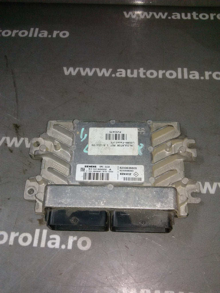 calculator motor Dacia Logan 1.6S, an 2008 facelift