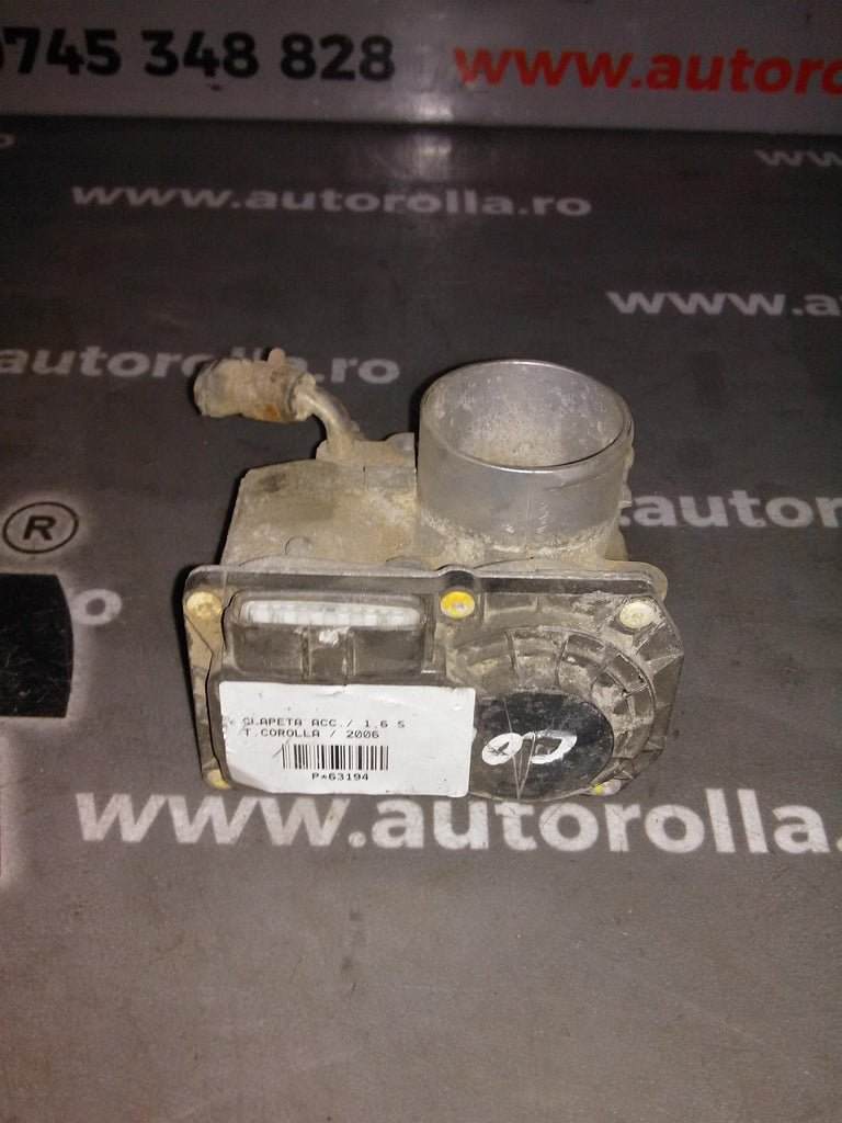 clapeta acceleratie Toyota Corolla 1.6S, an 2006