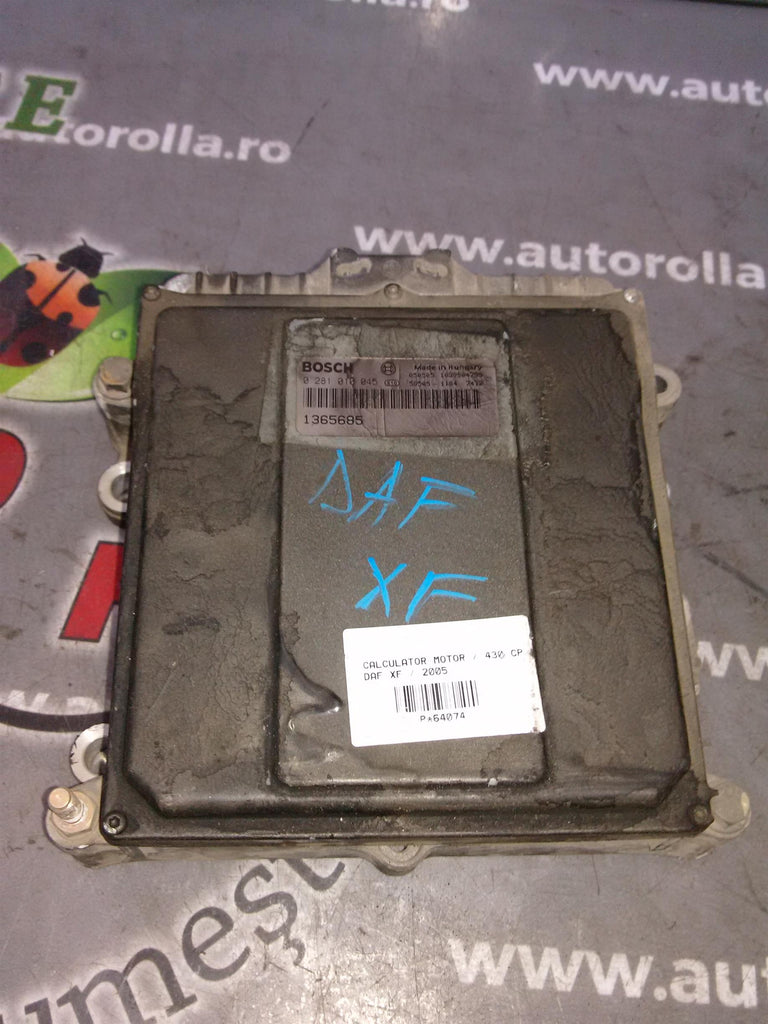 calculator motor DAF XF, 430cp, an 2005