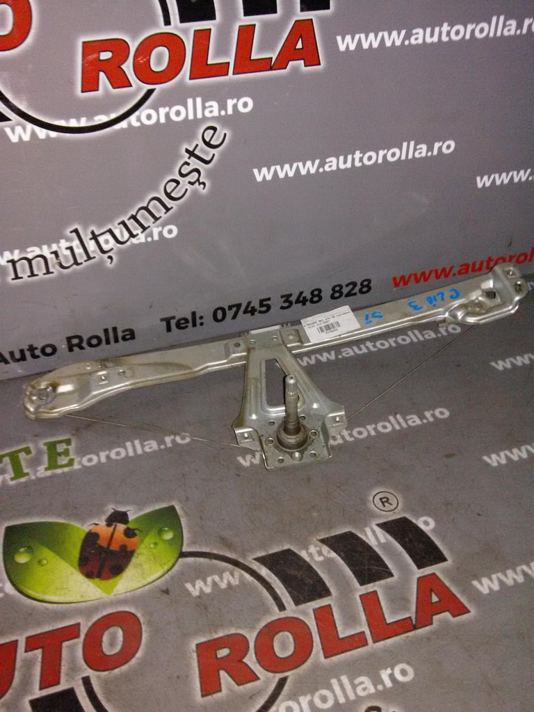 macara mecanica stanga spate hatchback Renault Clio 3, an 2007