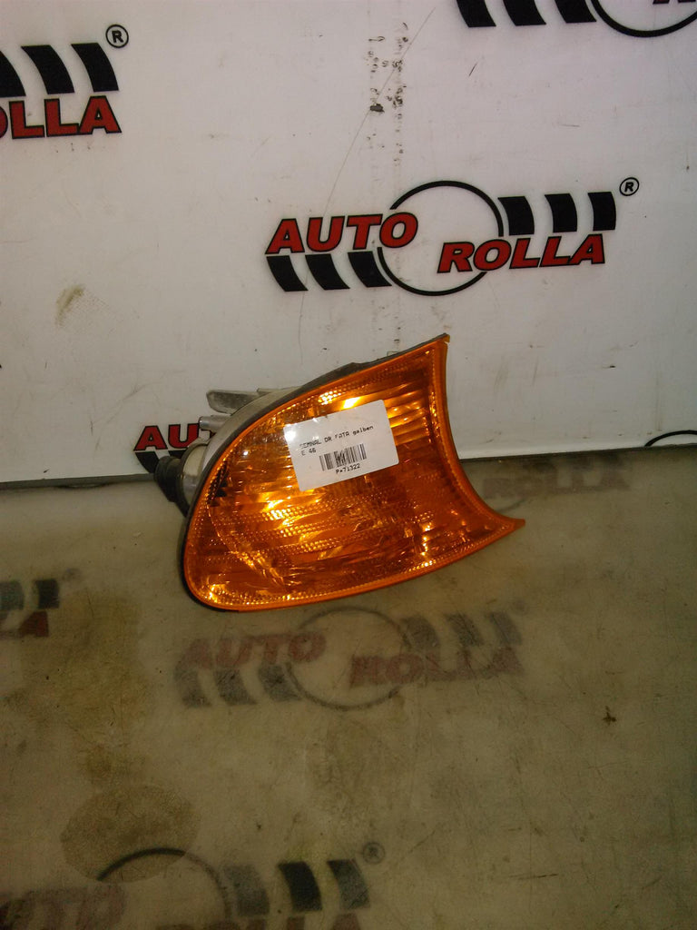 semnal dreapta fata galben BMW E46