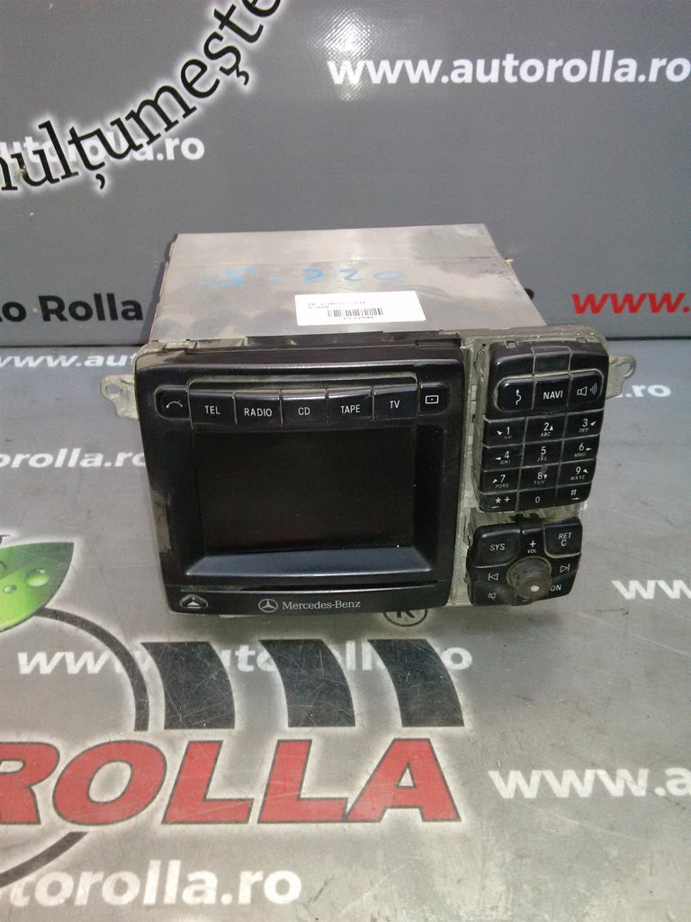 cd player navigatie Mercedes Sclass W220