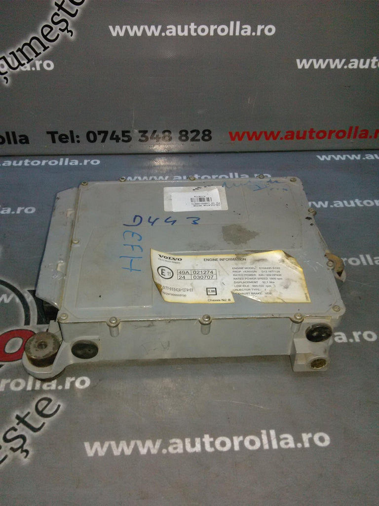 calculator motor Volvo FH12, an 2007