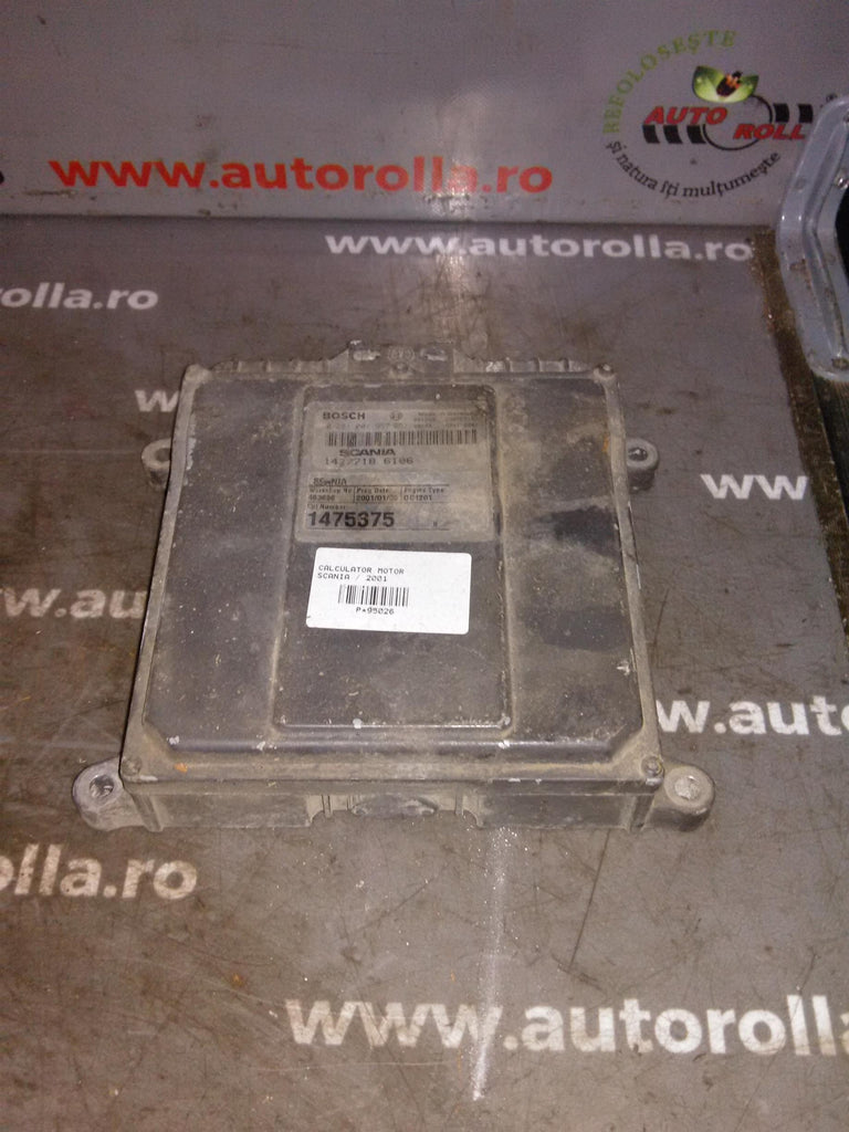 calculator motor Scania R, an 2001