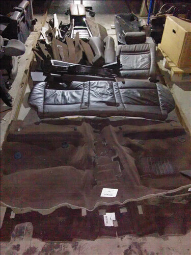 tapiterie maro interior complet BMW X5 E70, an 2008