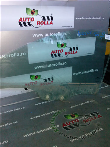 geam usa stanga fata Hyundai Accent, an 2007