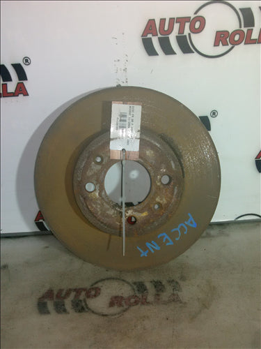 disc frana dreapta fata ventilat Hyundai Accent 1.5CRDI, an 2006