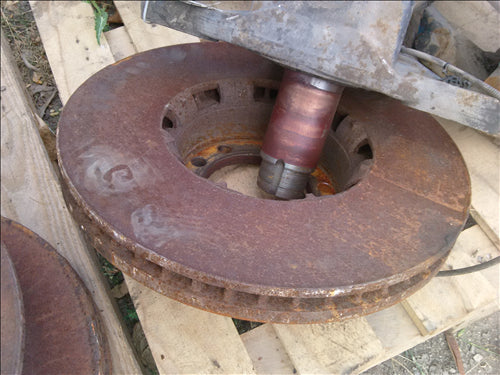 disc frina fata ventilat si flansa Renault Magnum