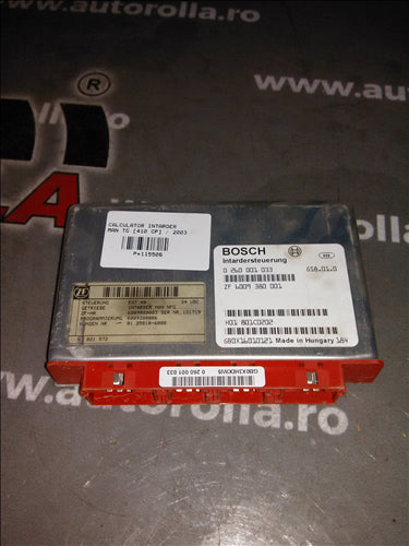 calculator intarder MAN TG 410cp, an 2003