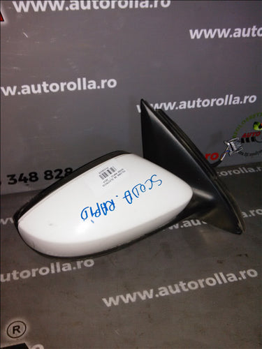 oglinda dreapta electrica Skoda Rapid an 2014
