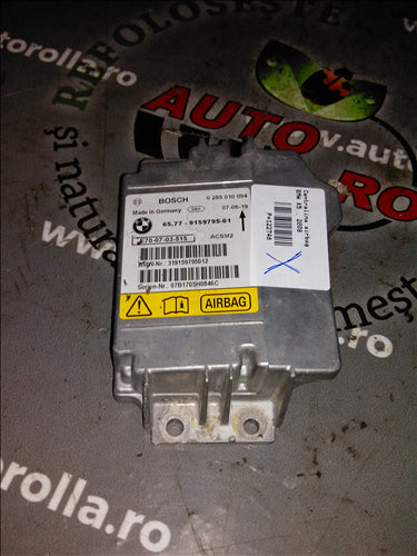 centralina airbag BMW X5 E70, an 2008