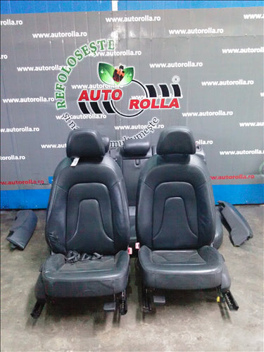 Scaune fata + banchete piele Audi A4 B8, 2.0TDI, an 2010