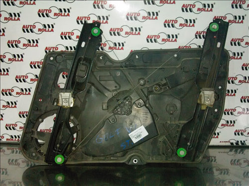 Macara + motoras stanga fata Volkswagen Golf 6, 2.0TDI, 140cp an 2009