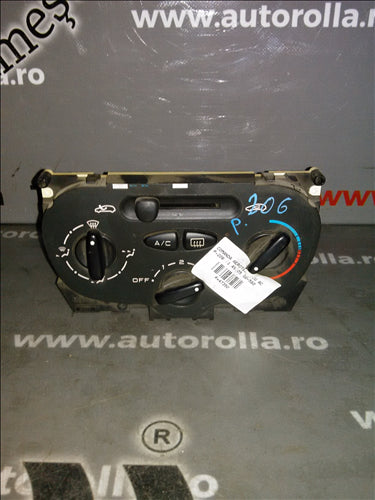 comanda aeroterma cu ac Peugeot 206, 1.4S, an 2005