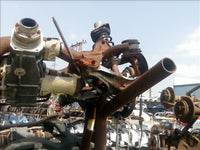 amortizor+arc+flansa stanga spate Volkswagen Passat B5, 1.9TDI, an 2001