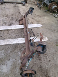 punte spate completa tamburi Renault Clio 3, 1.5DCI an 2007