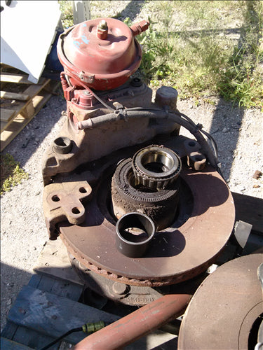 butuc si rulment si disc dreapta fata Iveco Stralis 430cp, an 2003