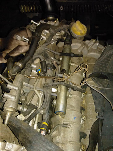 rampa injectoare si sonda Alfa Romeo 147, 1.9JTD