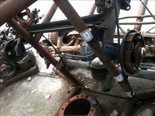 punte spate completa tamburi Fiat Albea, an 2002