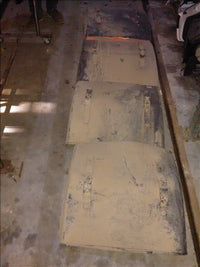 aparatori noroi punte spate Daf CF 8x4, an 2008